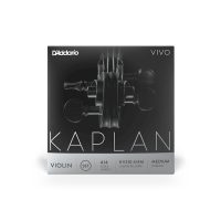 D'Addario Kaplan Vivo Violin String Set (4/4 Size / Medium Tension / KV310 4/4M)