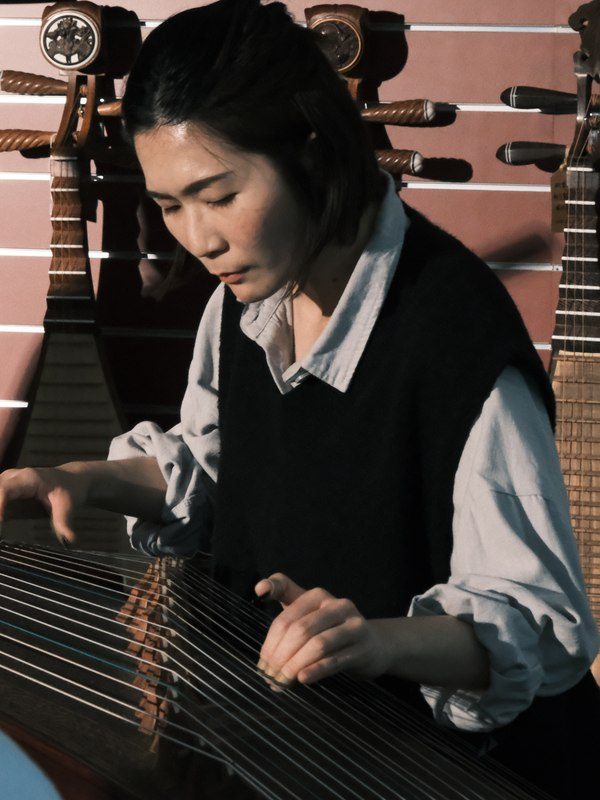 Hibiscus Ebony Guzheng