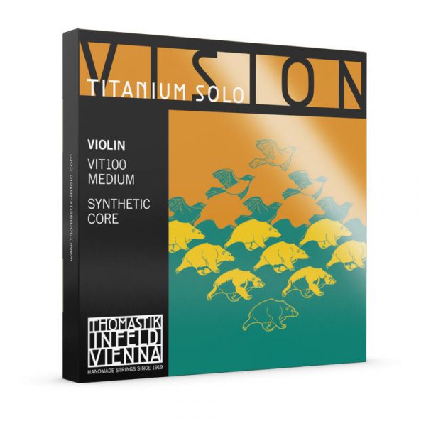 Titanium Solo, Austrian Thomastik Violin Strings 4/4