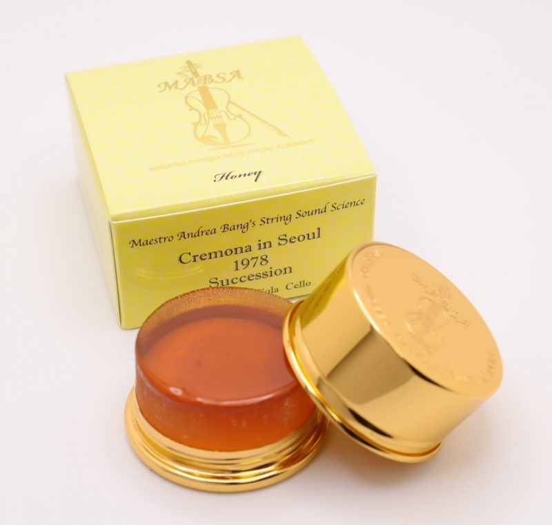 MABSA Marsha Honey Rosin - Anti-Allergy, Bow-Protecting Choice (Suitable for Erhu / Violin, Viola, Cello)