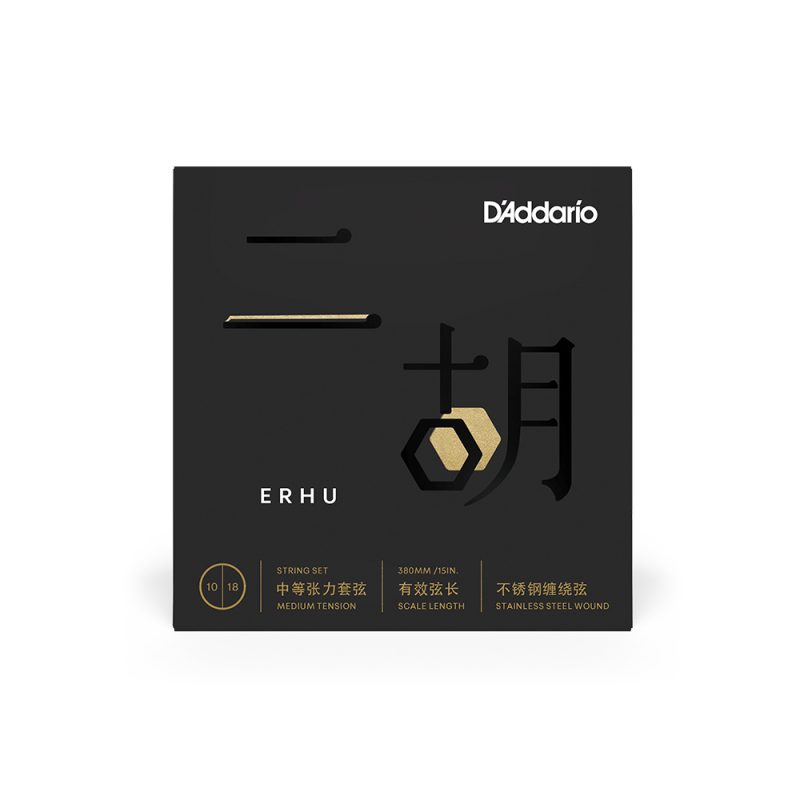 D'Addario Erhu01 String Set (Medium Tension / ERHU01)