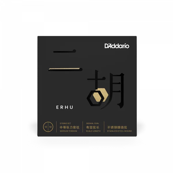 D’Addario Erhu01 二胡弦組（中張力／ERHU01）